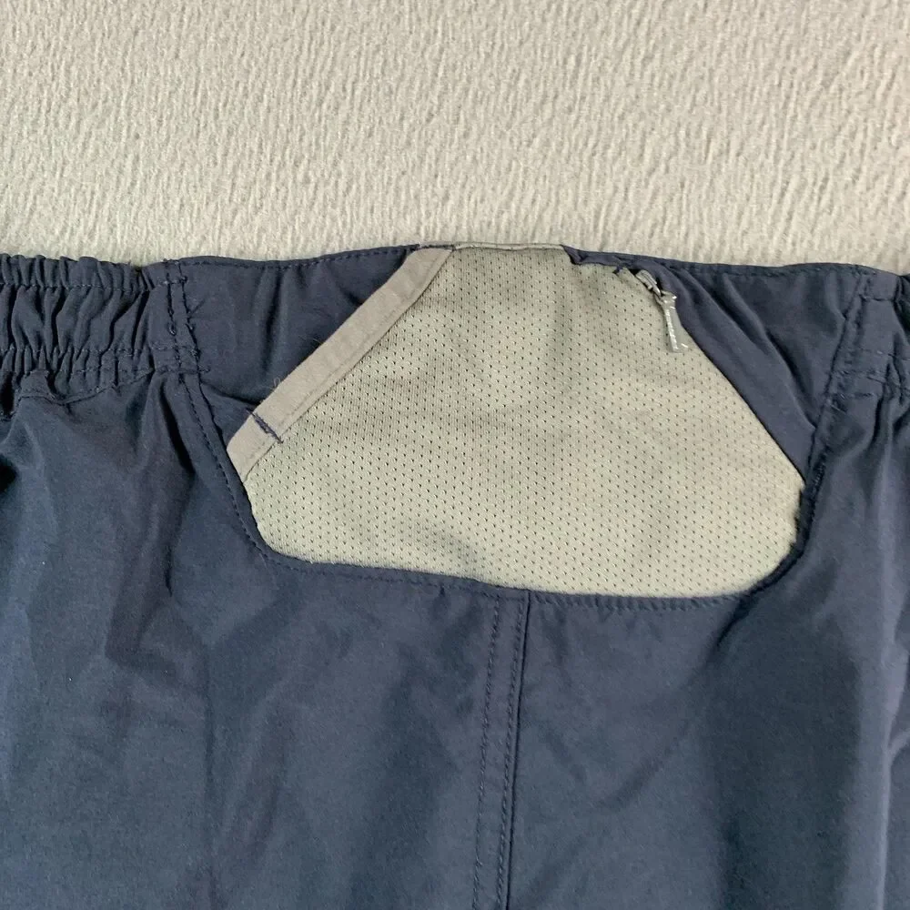 REI Shorts Mens Large Blue 9 Inseam Hiking Quick Dry Stretch Pockets Athletic